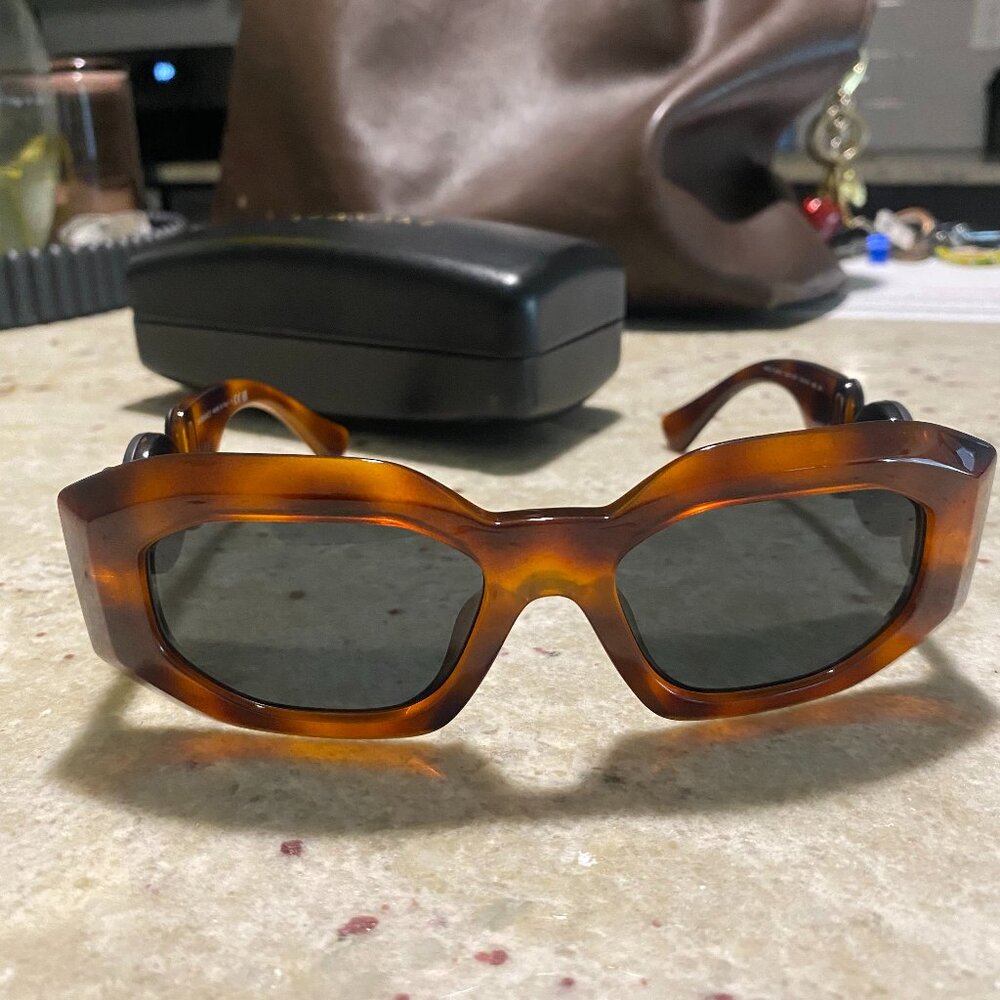 Versace Oversized Sunglasses